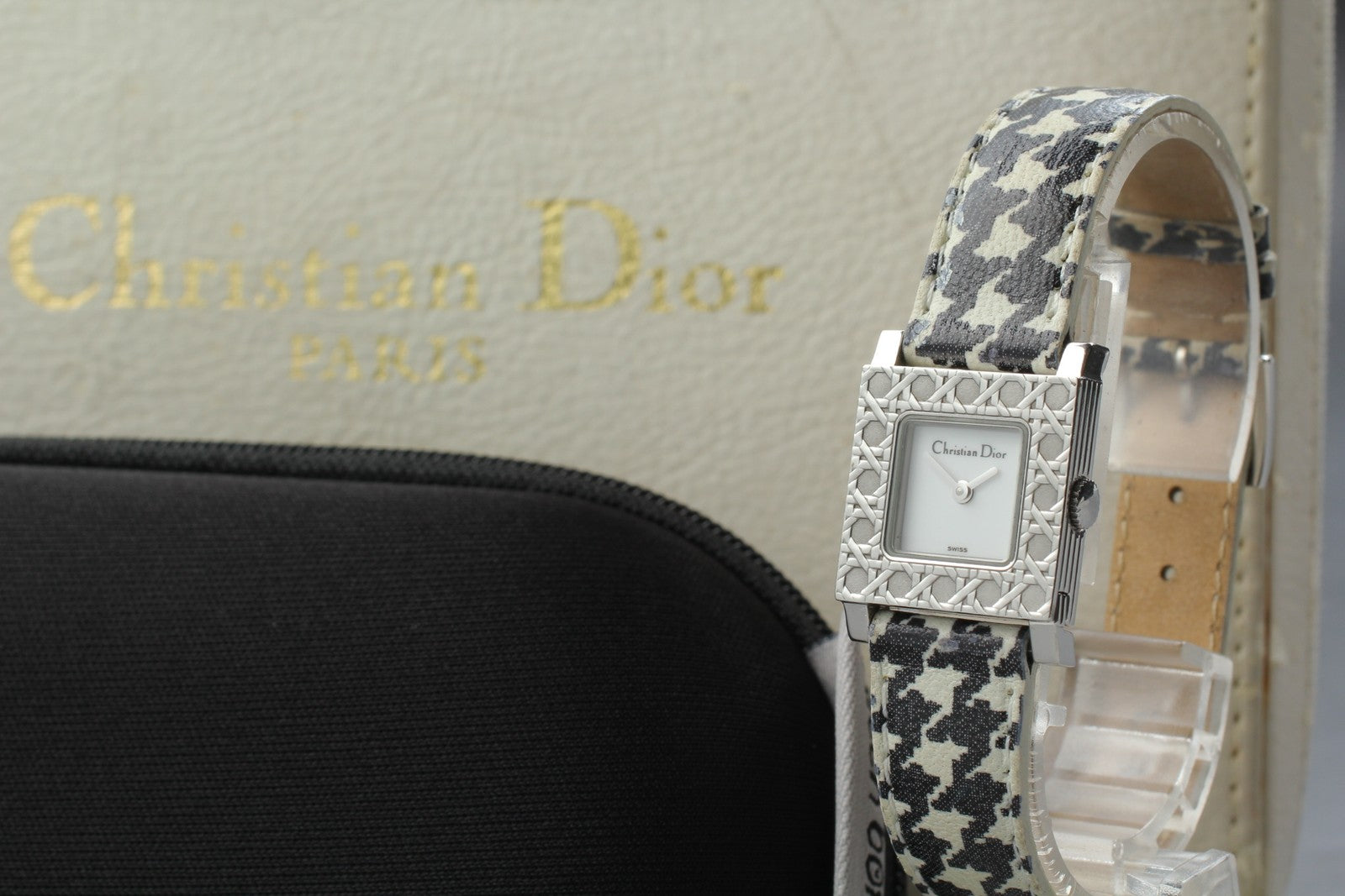 Christian Dior D60-109 La Parisienne Silver 19mm Women's Quartz Watch [w /Box]