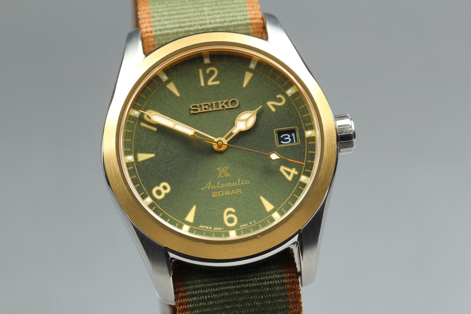 [N MINT- Box] SEIKO Prospex Alpinist 6R35-01B0 SBDC138 Green Men's Watch AT JP