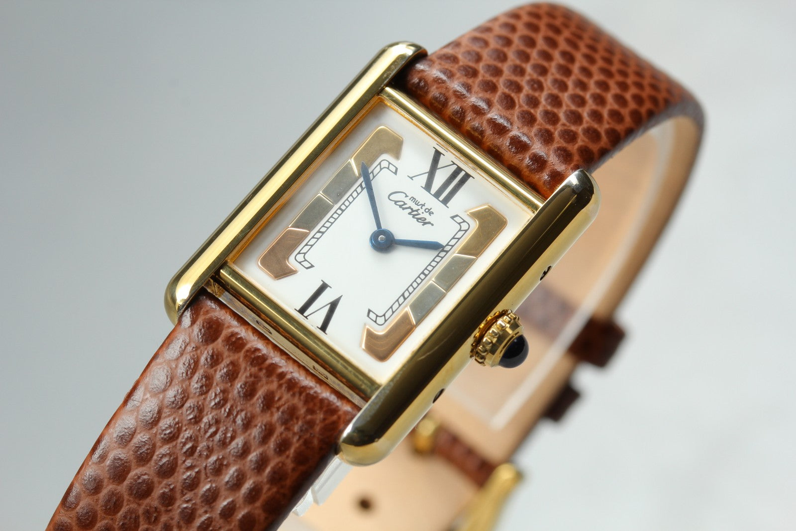 Vintage[Exc+5 Box] Cartier Must de Cartier Tank 5057001 SM 20mm Women's Qz Watch
