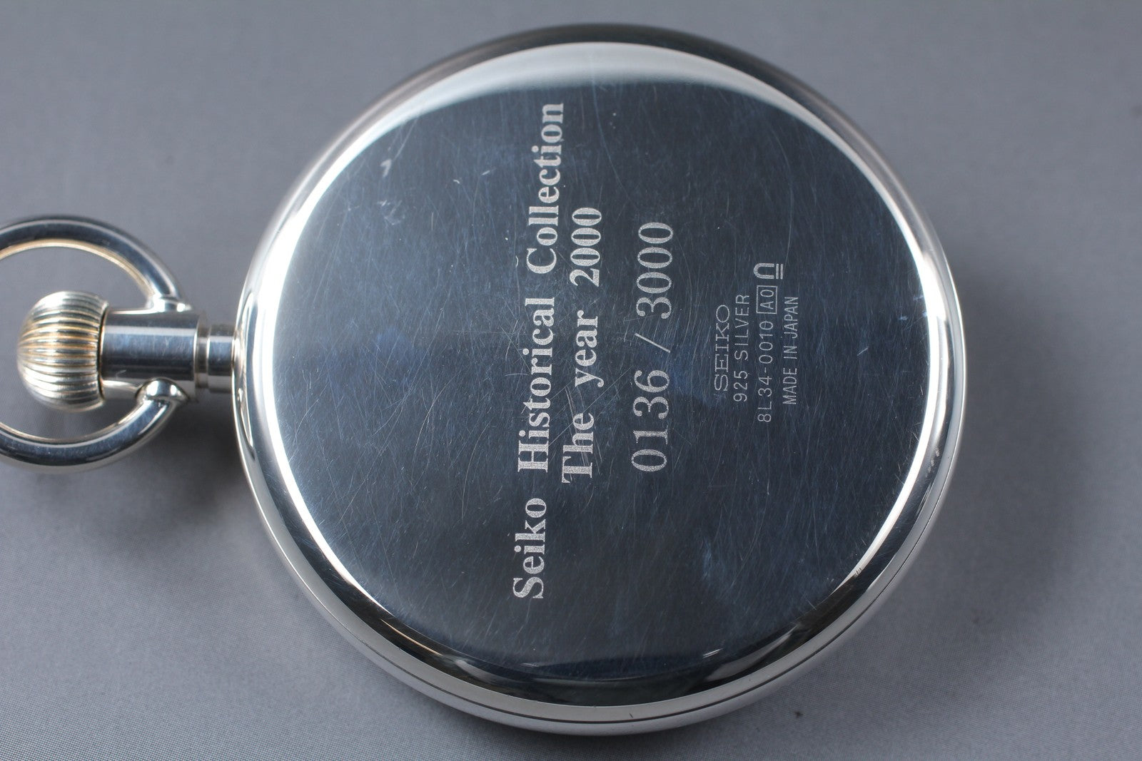 Limited [Exc+5] SEIKO Railroad Watch 8L34-0010 SCVR001 0136/3000 Hand Winding