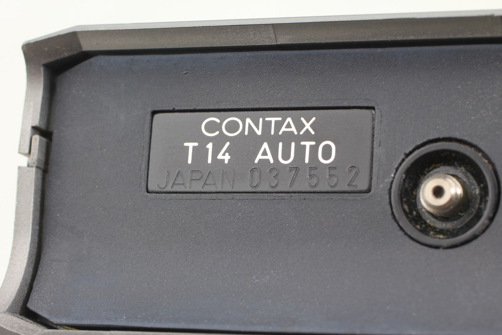 [Top MINT] Contax T Silver 35mm Film Camera Carl Zeiss T* + T14 Flash From JAPAN