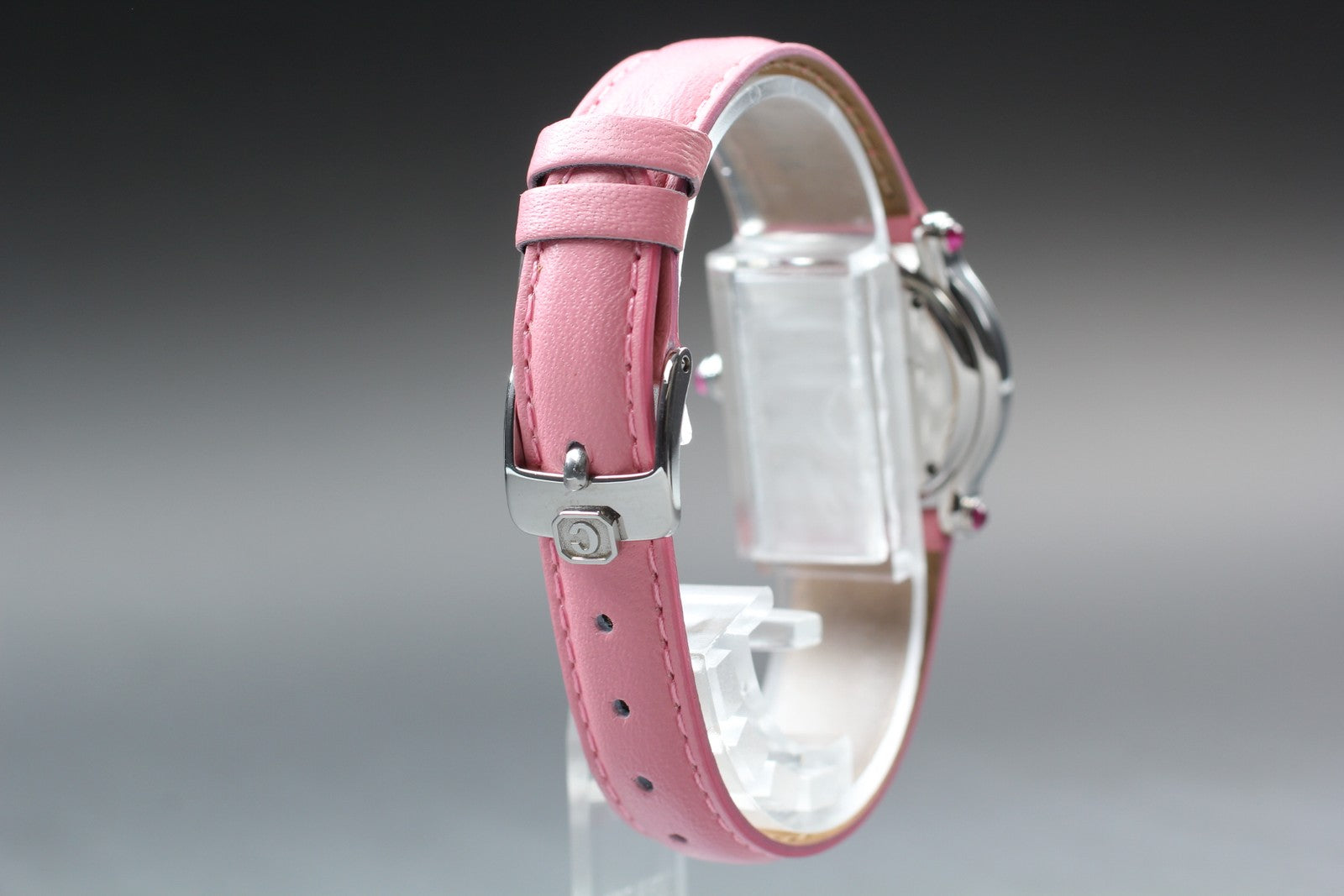 [Exc+5 Box] Chopard Happy Sports 27/8245-42 Heart Diamond Pink Qz Women’s Watch