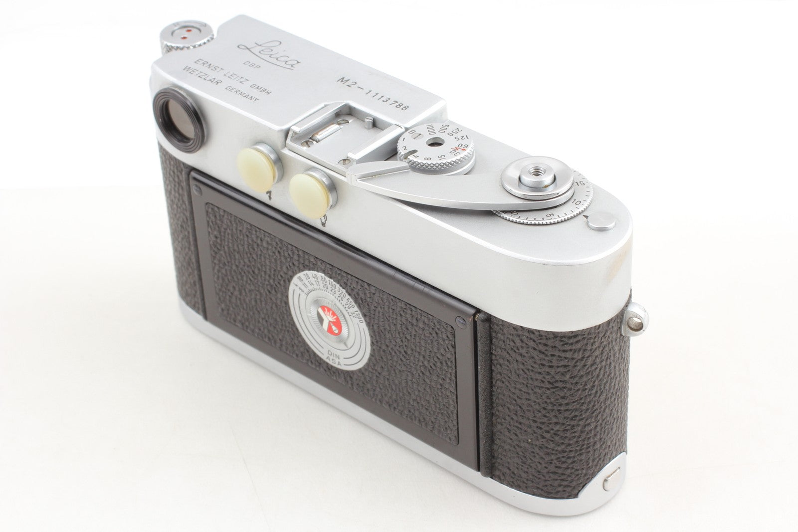 [N MINT+++] Leica Leitz M2 Silver 35mm Film Camera + 50mm 5cm f2 Summicron JAPAN