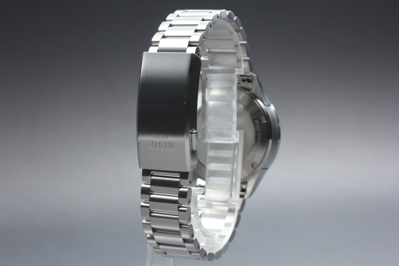 KUOE KYOTO SOMBRERO 90-011 38mm Linen Dial Automatic Men's Watch JAPAN [Box]