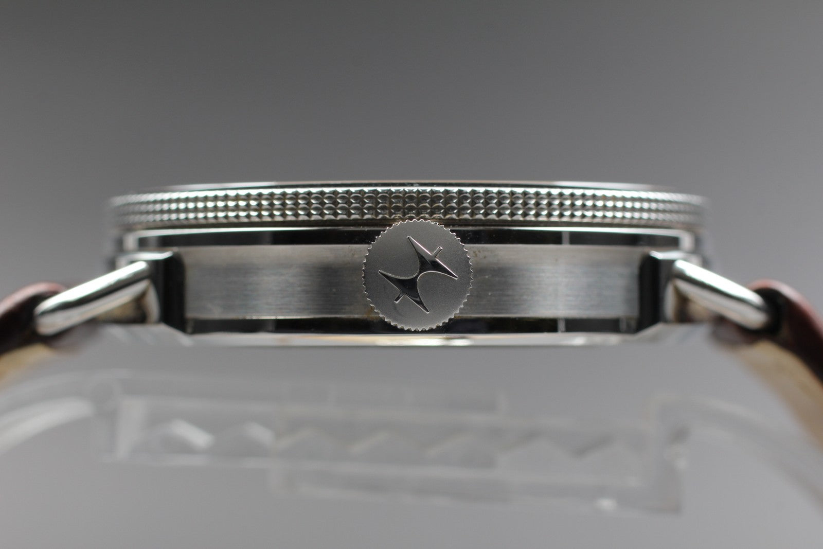 Exc+5* Hamilton H784650 Silver Stainless Steel Automatic Men's Watch 40mm JAPAN