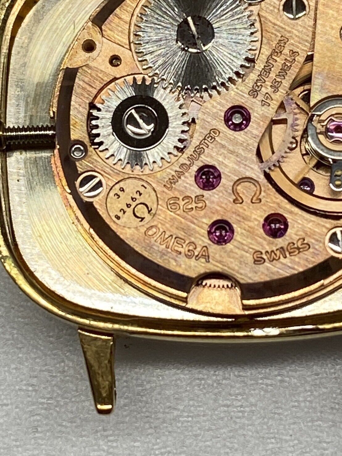 Vintage [Exc+5] OMEGA De Ville Cal.625 511.413 Manual Gold Dial Women's Watch JP