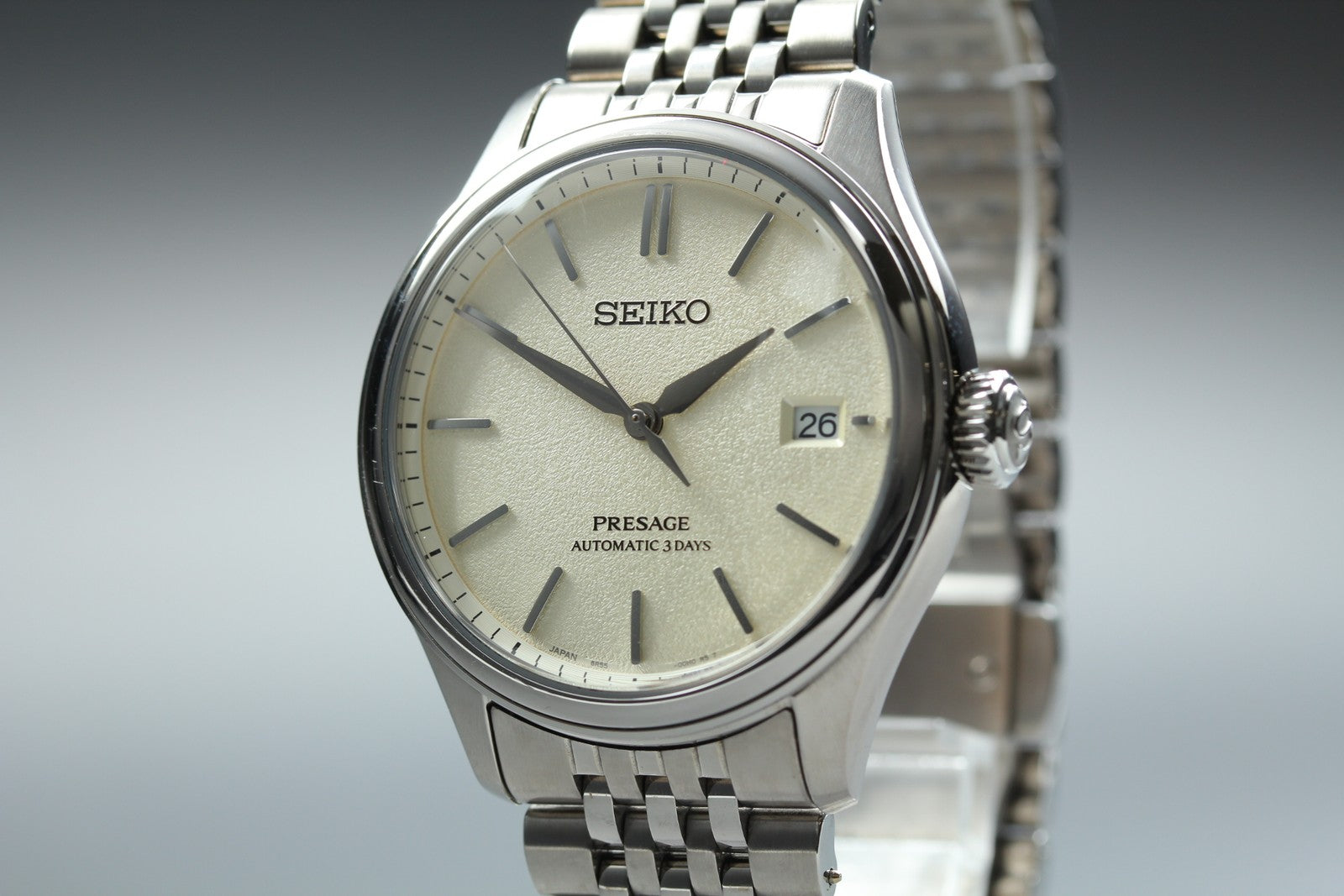 SEIKO Presage 6R55-00H0 SARX121 Automatic White Dial Men's Watch 40mm Japan Box