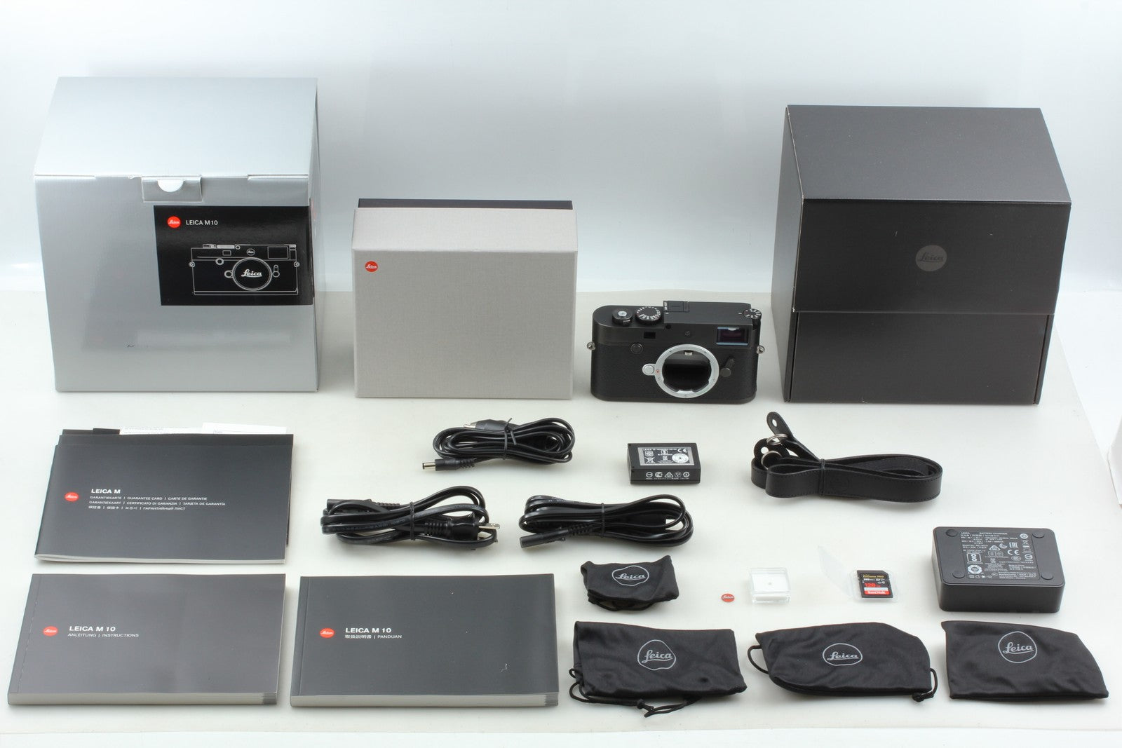 [MINT w/Box] Leica M10 Black Digital Rangefinder Camera Type 3656 From  JAPAN