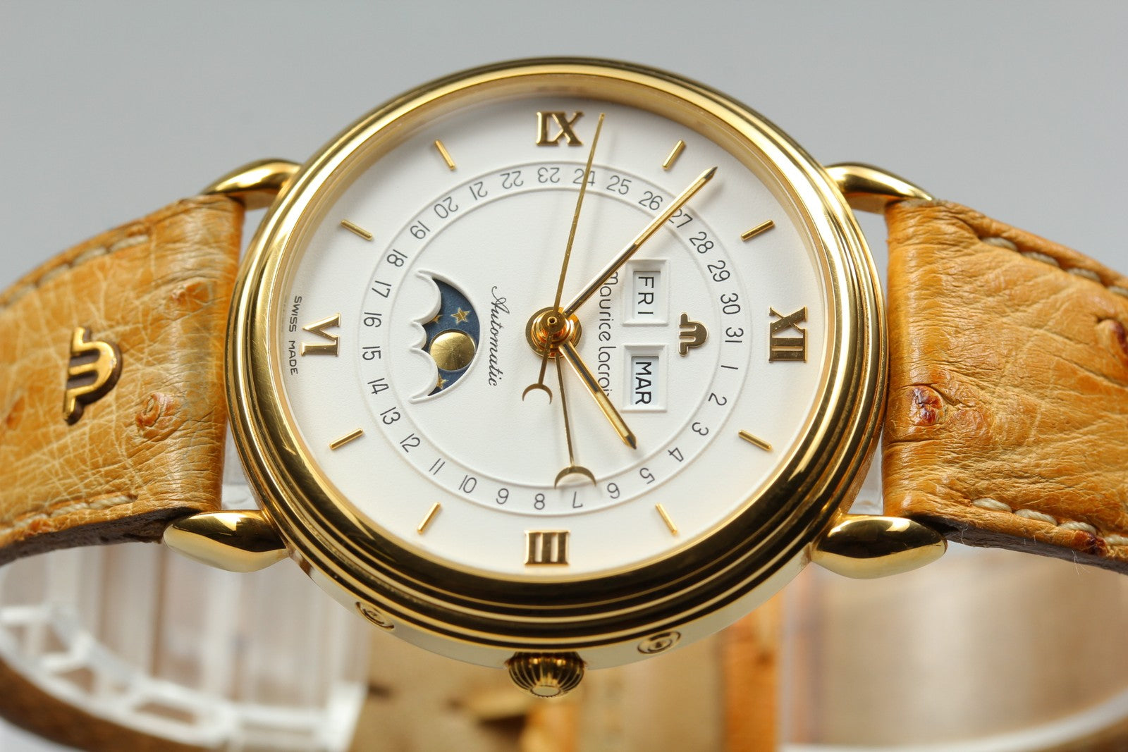 Maurice Lacroix Masterpiece Triple Calendar Moon Phase 13111 Automat Men's Watch