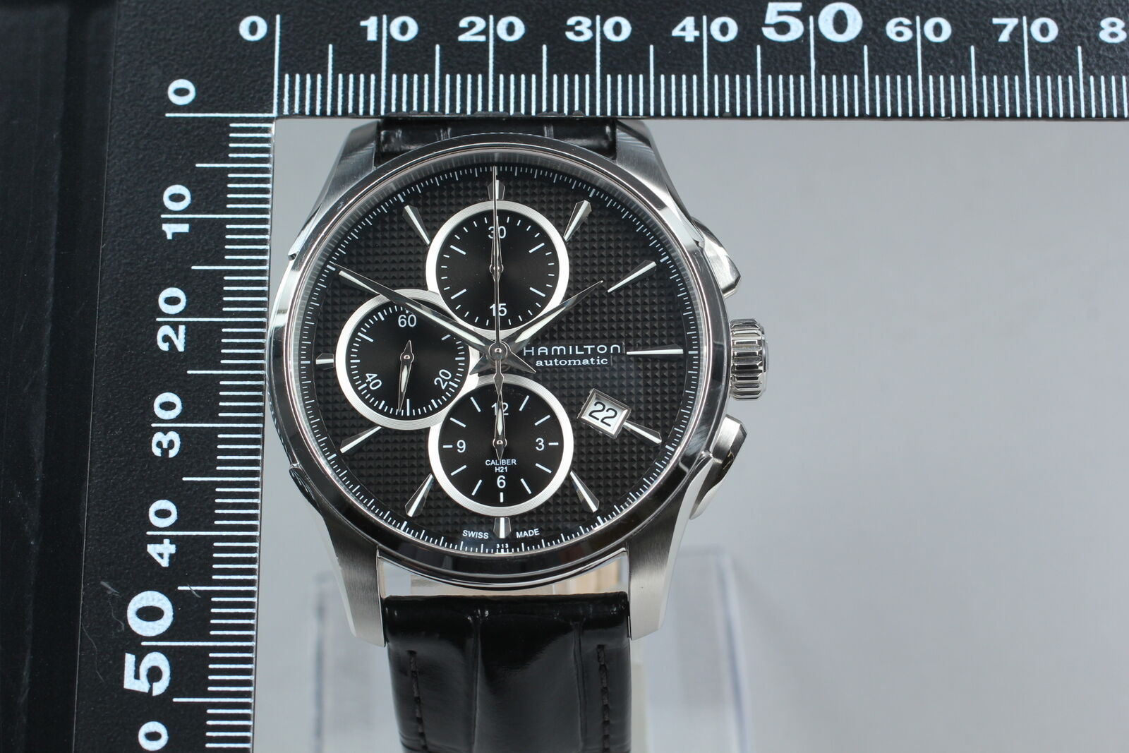 [Exc+5 Box] HAMILTON Jazzmaster H325961 Black Dial Automatic Men's Watch JAPAN