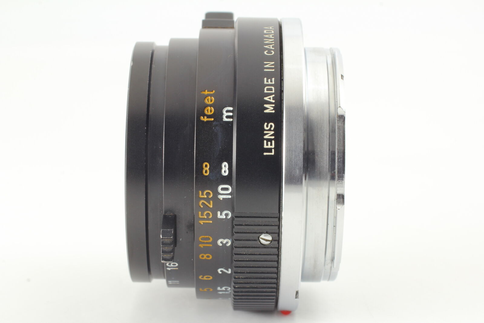 Cla'd [N MINT w/Hood ] Leica Leitz Summicron  35mm f2 Canada M-mount Lens JAPAN