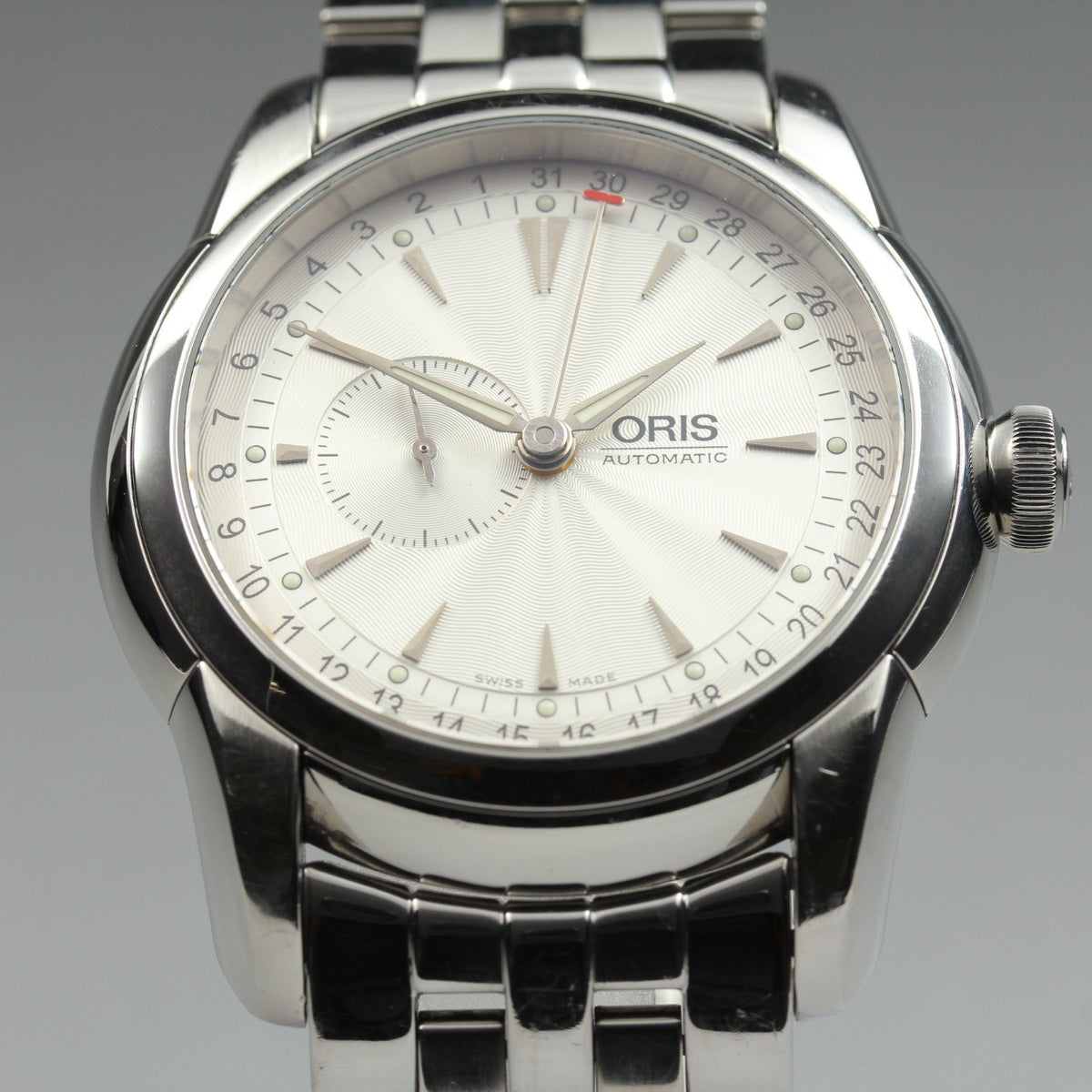 ORIS Artelier Pointer Date 7545A Automatic Small Second Men's Watch 42mm JAPAN