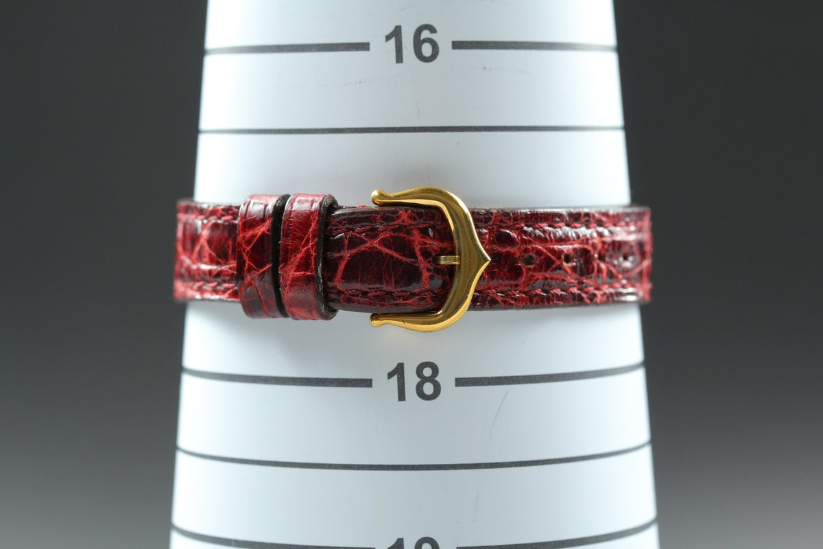 Cartier Must de Cartier Vendome 24mm Red Gold Women's Qz Watch Vintage [Pouch]