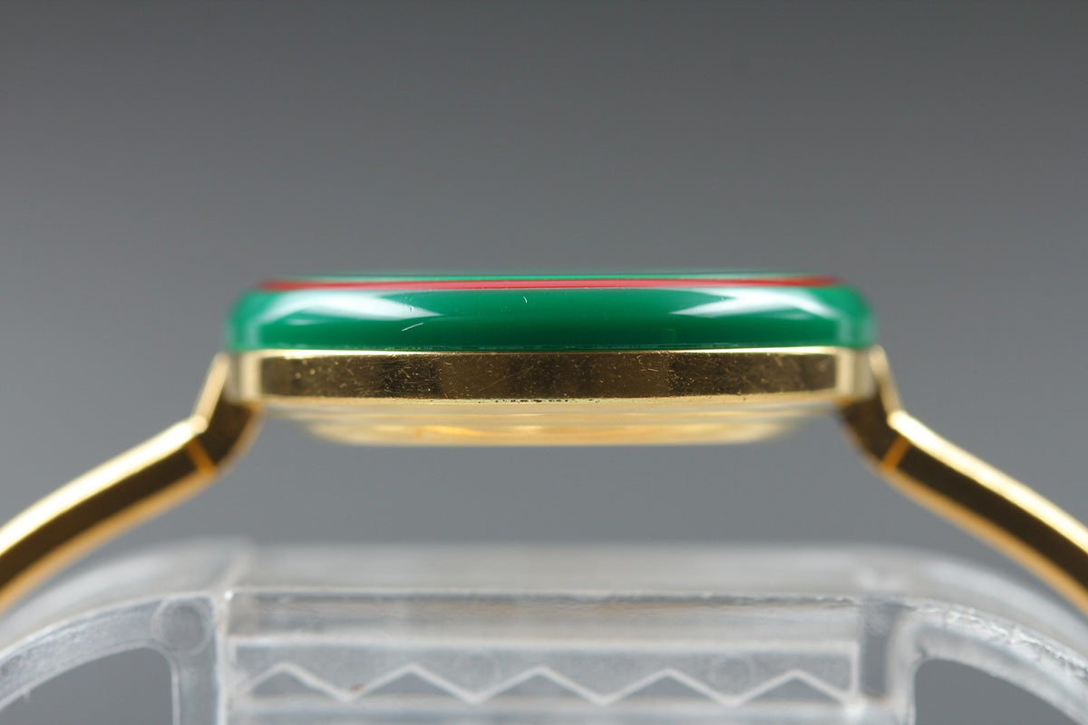 [Overhauled] Gucci Change Bezel 11/12.2 12 Colors Gold Women's Quartz Watch Box