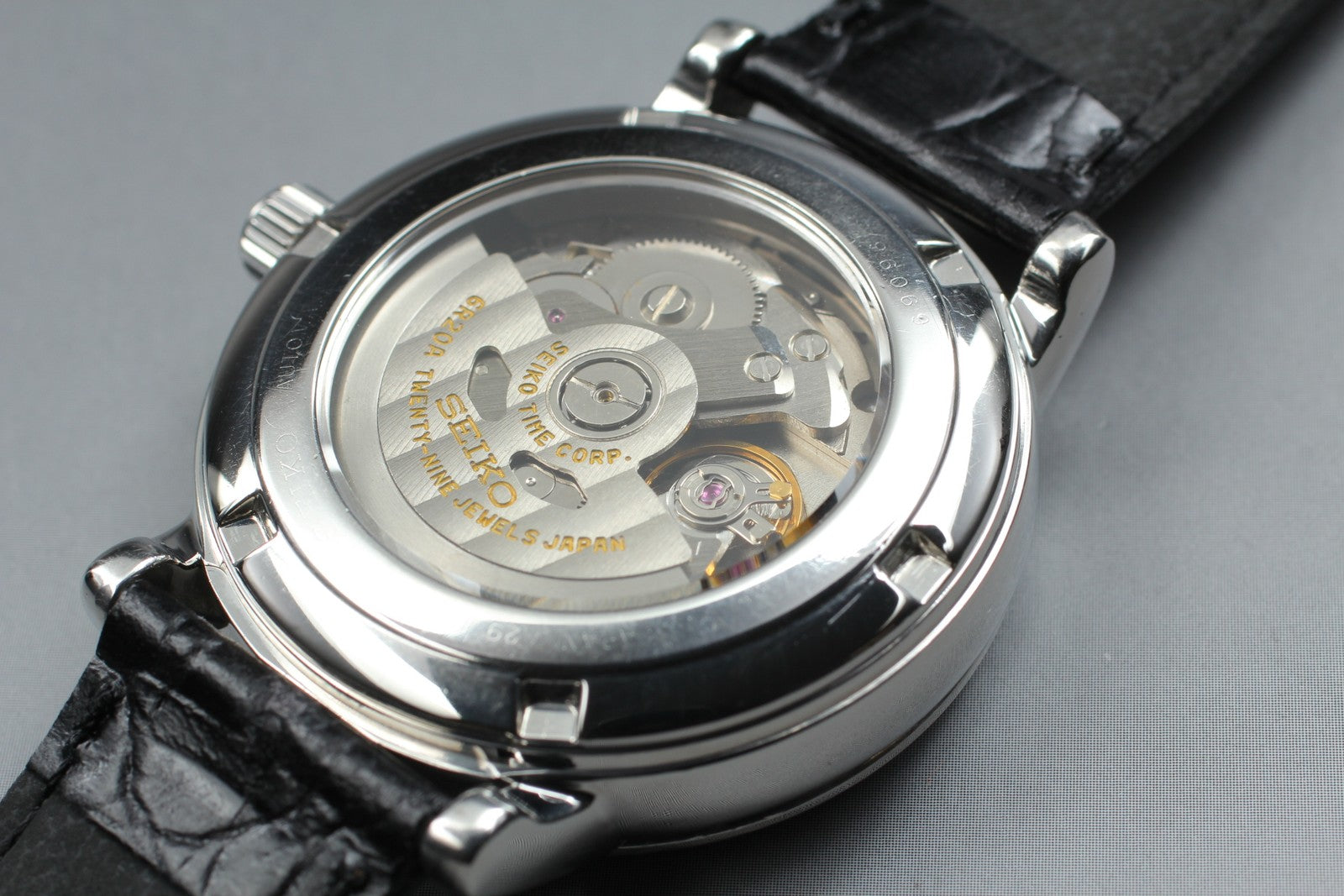 [Exc+5] SEIKO Mechanical 6R20-00B0 SARC005 Ivory Black Automatic Men's Watch JP