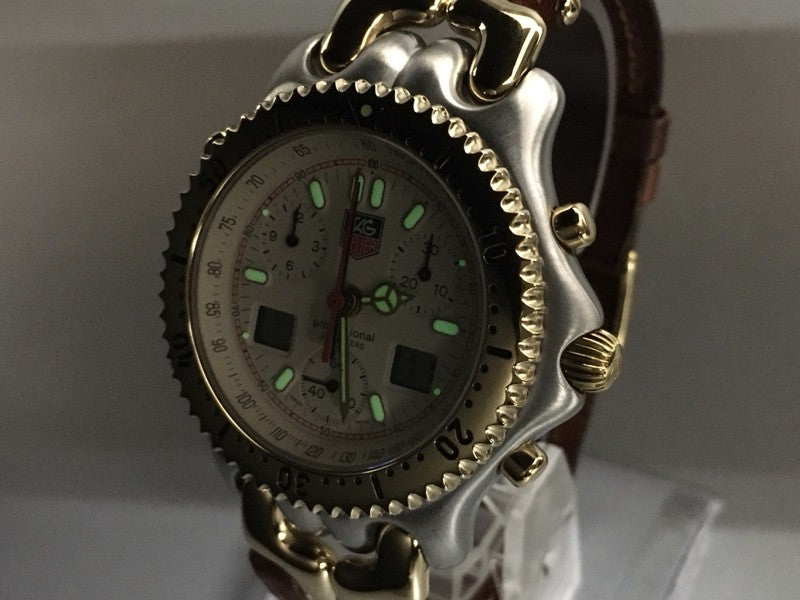 TAG HEUER SENNA SEL S/el CG1123-0 Chronograph Men's Quartz Watch [Box]