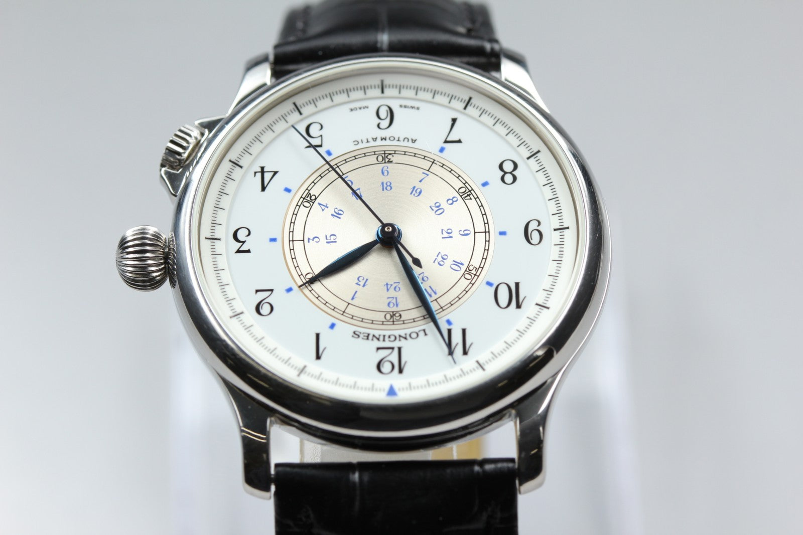 Overhauled [Exc+5 Box] Longines Navigation L2.605.4 38mm AT Men's Watch Limited