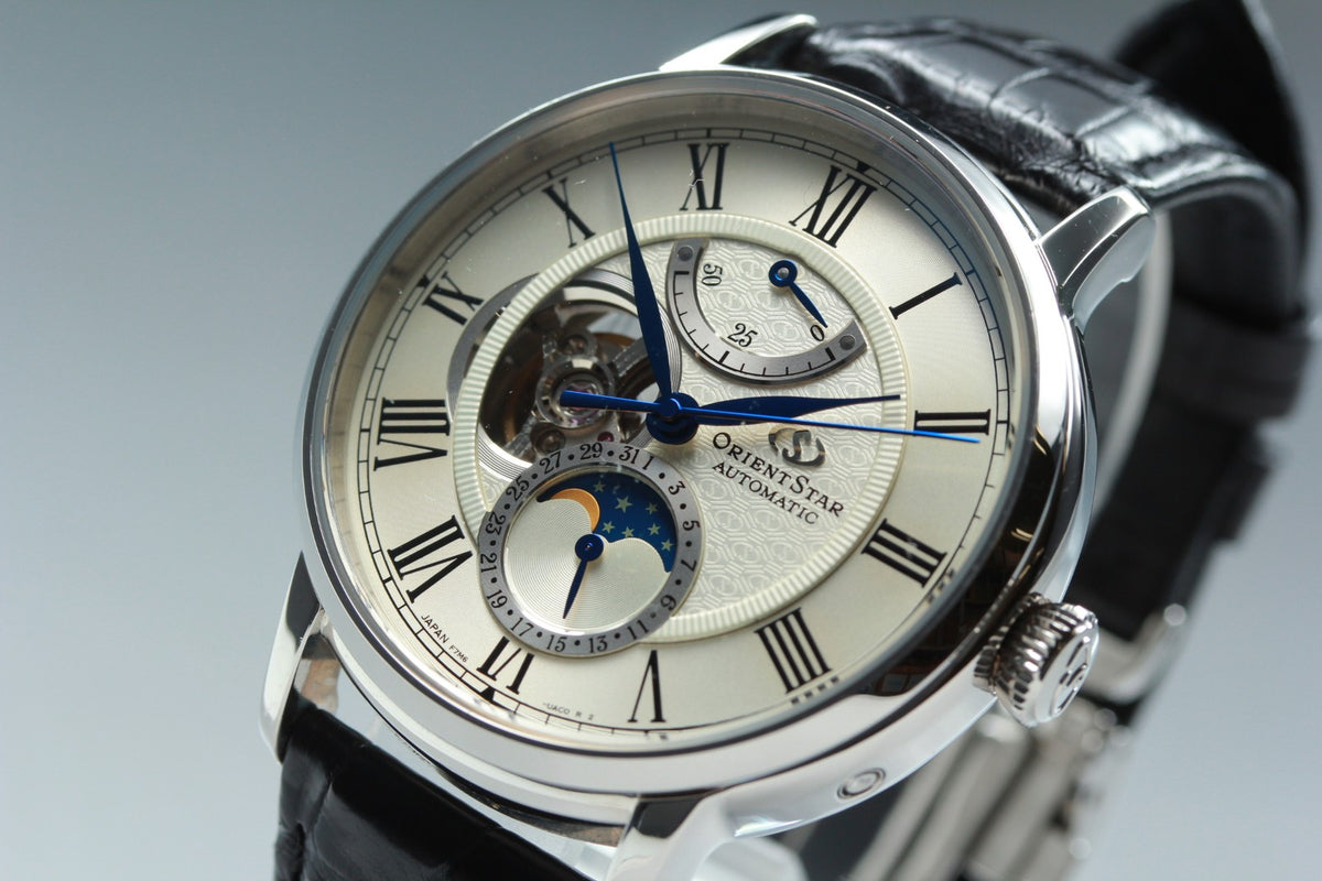 ORIENT Star Classic F7M6-UAB0 Automatic Silver Dial Date Men's Watch 41mm Box