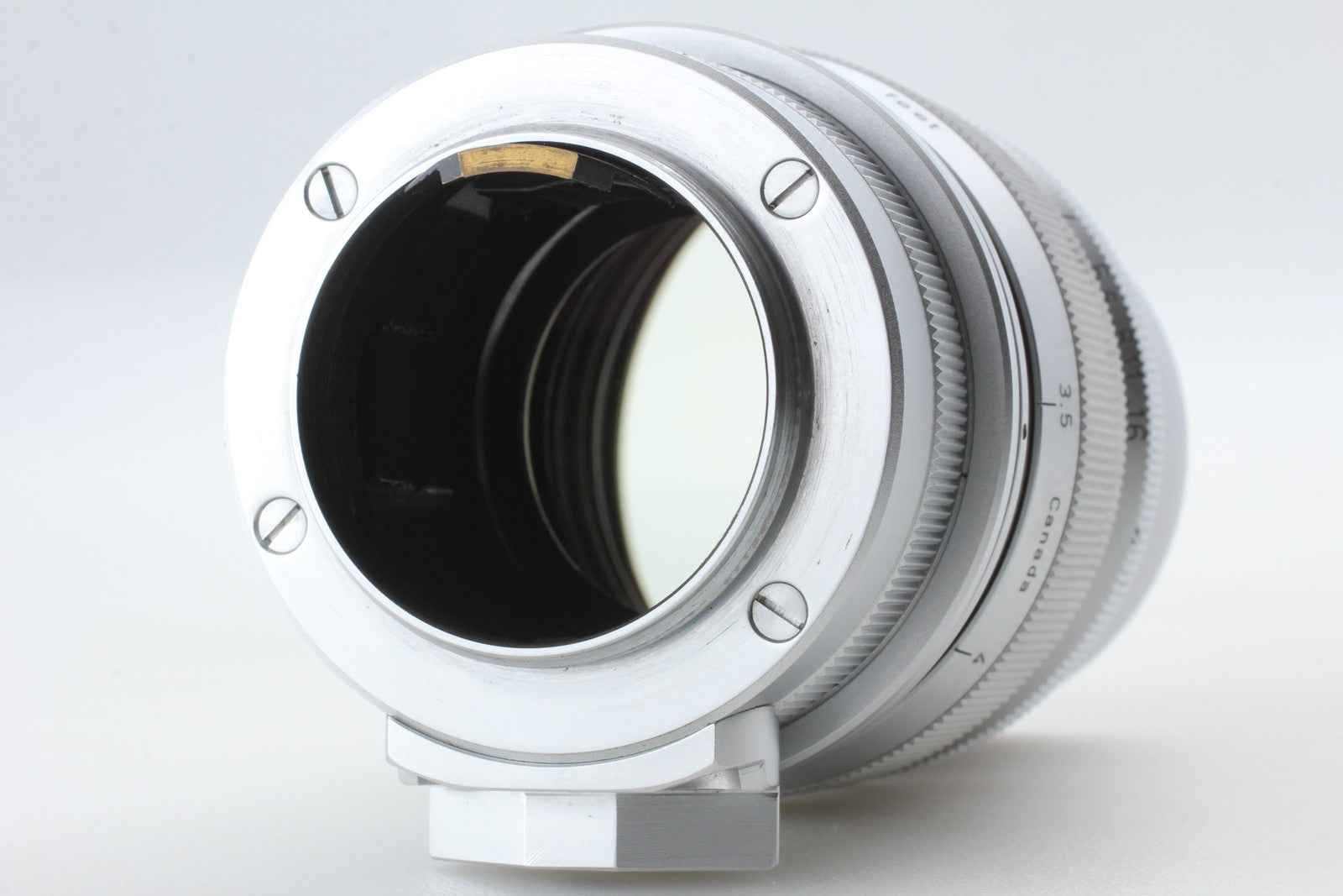 Cla'd [MINT w/ Hood] Leica Summicron 9cm 90mm f2 1st Canada Lens From JAPAN