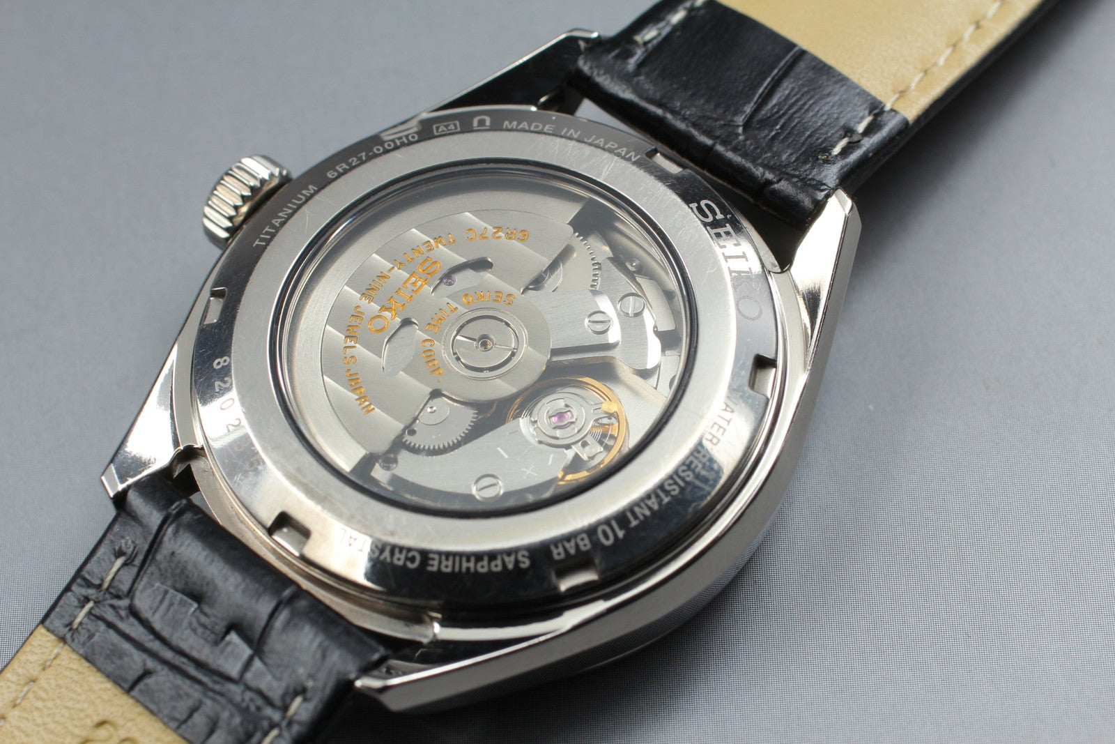 [Exc+5] SEIKO Presage Prestige Line 6R27-00H0 SARW041 AT White Men's Watch JAPAN