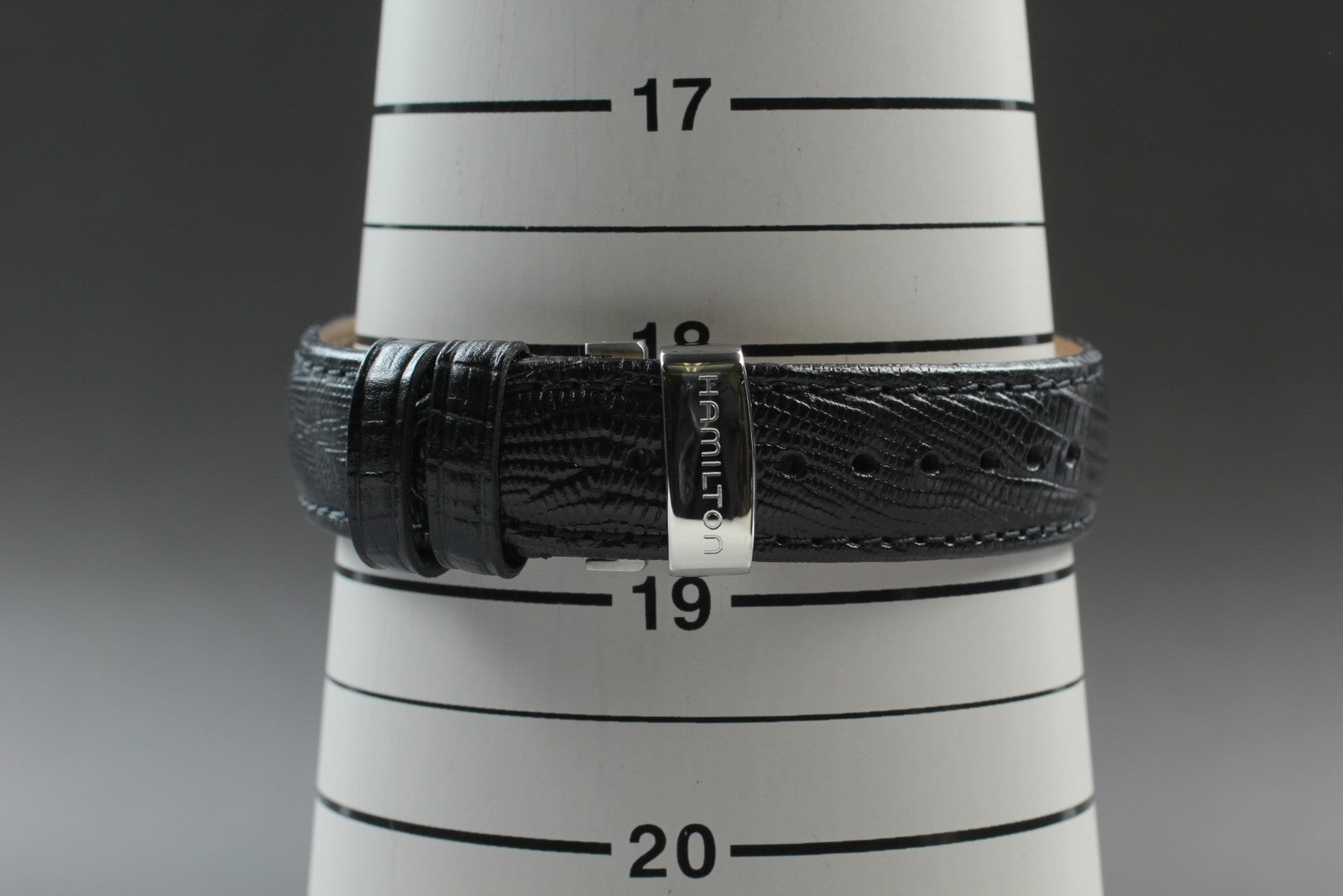 [Exc+5] Hamilton Ventura H244610 Diamond Quartz Black Men's Watch 32mm JAPAN