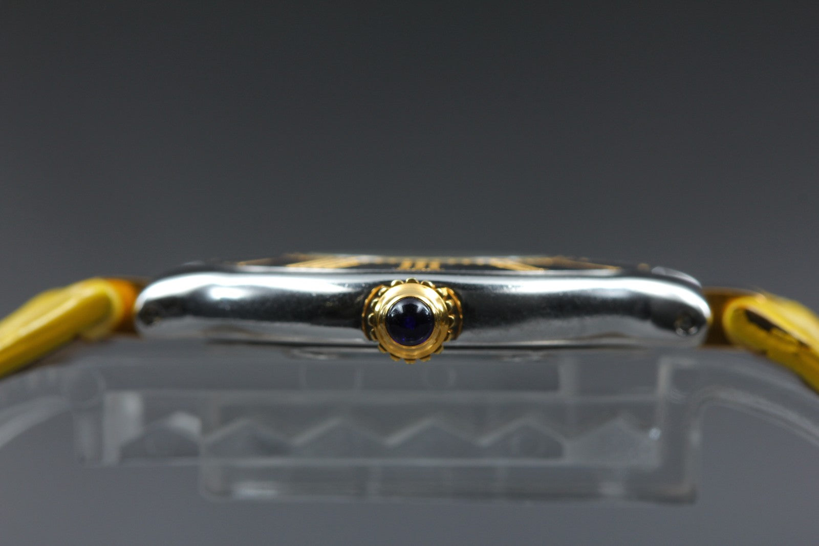 Overhauled[Exc+5] Cartier Must de Cartier 21 27mm Yellow Silver Women's Qz Watch