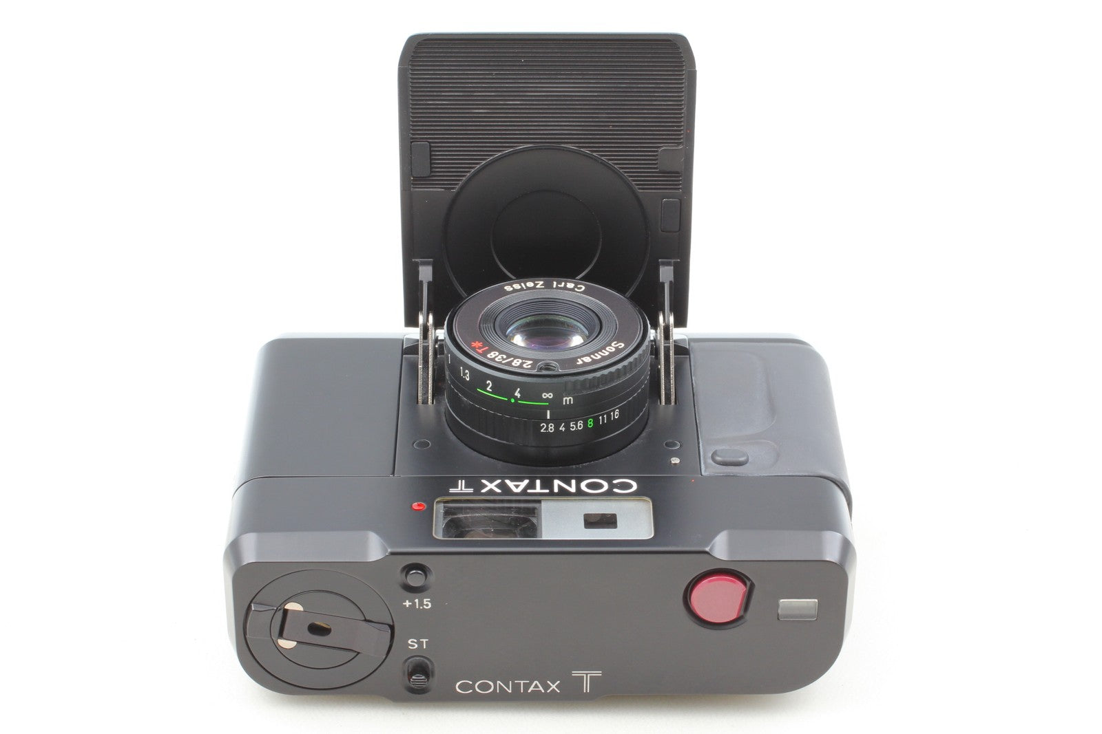 [Near MINT] Contax T Black Rangefinder 35mm Film Camera Carl Zeiss Lens JAPAN