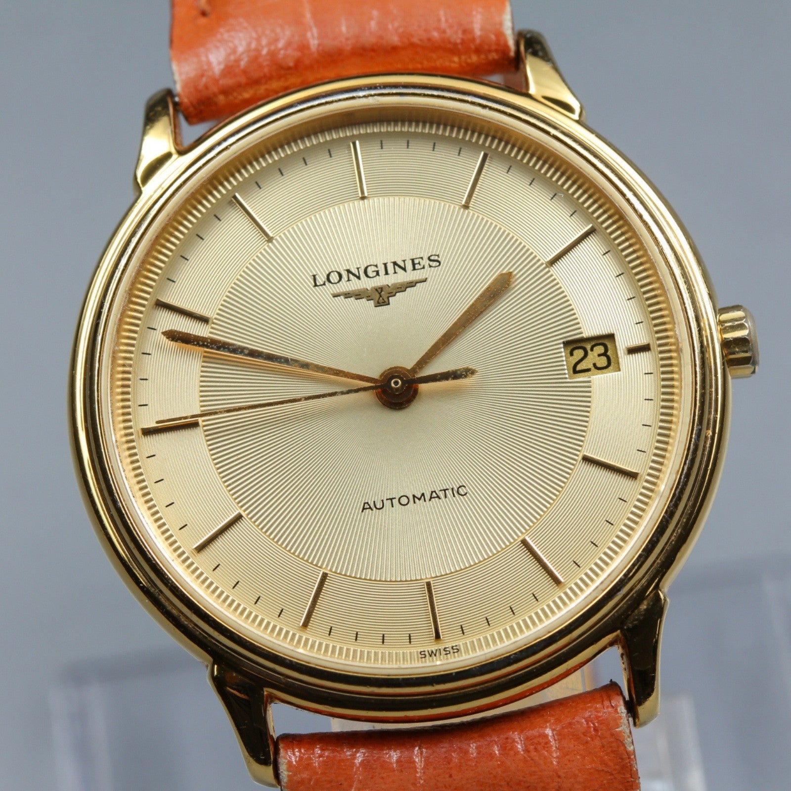 LONGINES Les Grandes Classiques L4.678.2 Gold Automatic Men's Watch 34mm