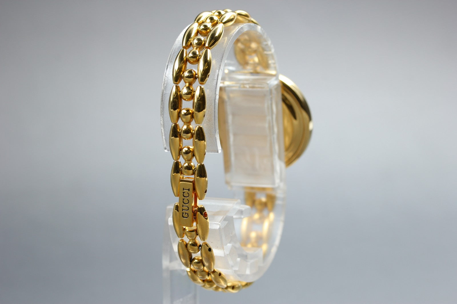 [Overhauled] Gucci Change Bezel 11/12 Gold Bezel 26mm Women's Qz Watch Vintage