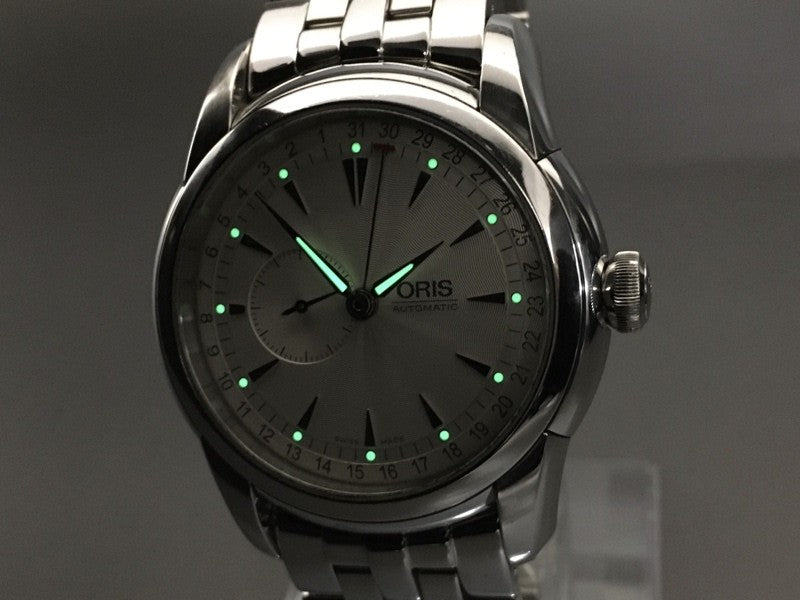 ORIS Artelier Pointer Date 7545A Automatic Small Second Men's Watch 42mm JAPAN