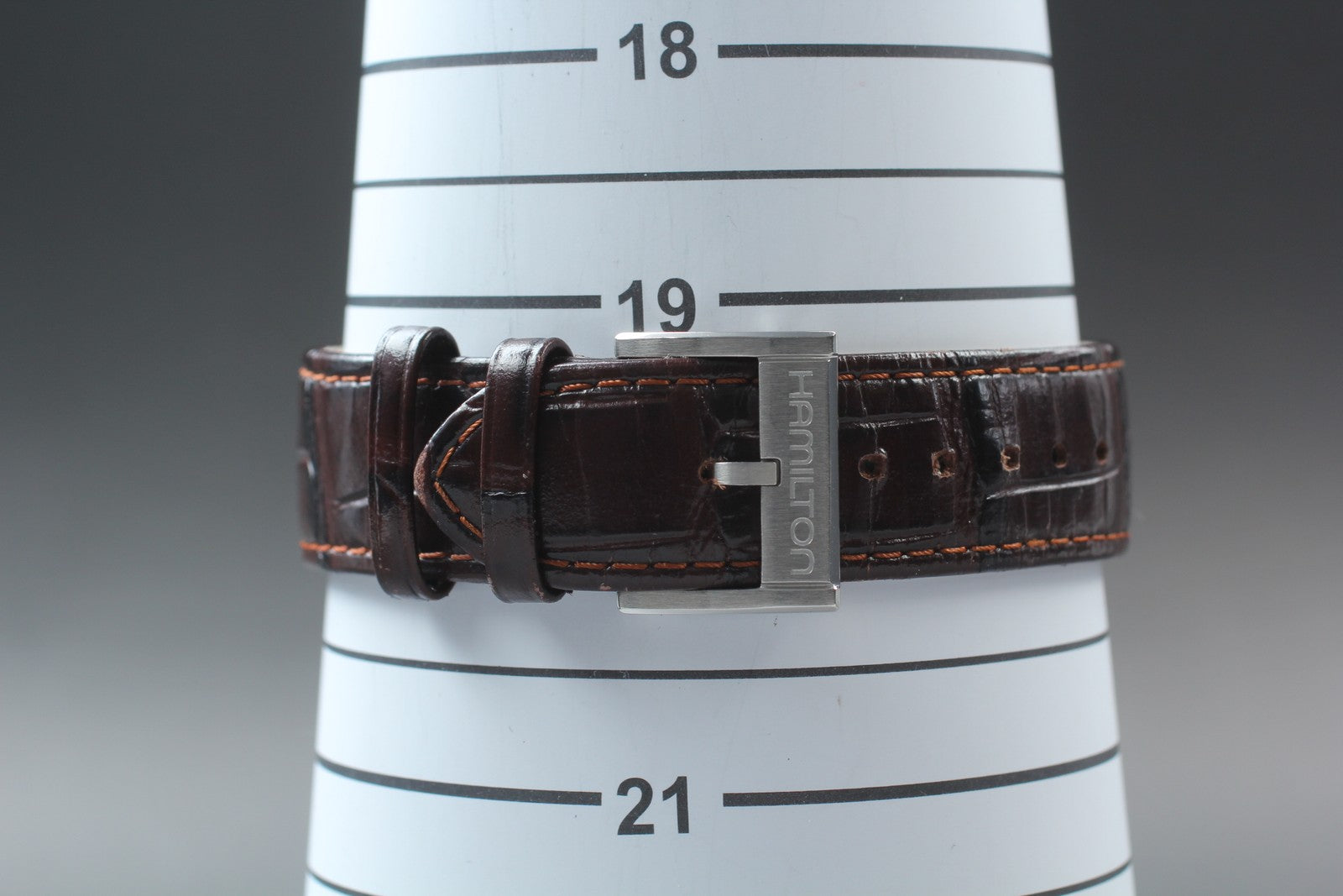 [Exc+5] Hamilton Jazzmaster Viewmatic Open Heart H325650 Brown AT Men's Watch