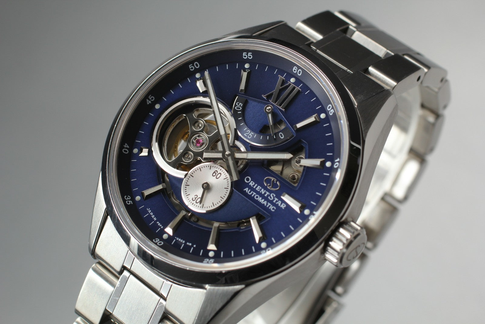 Exc+5*Box ORIENT Star contemporary F6F4-UAB0 Modern Skeleton Automatic Men's JP