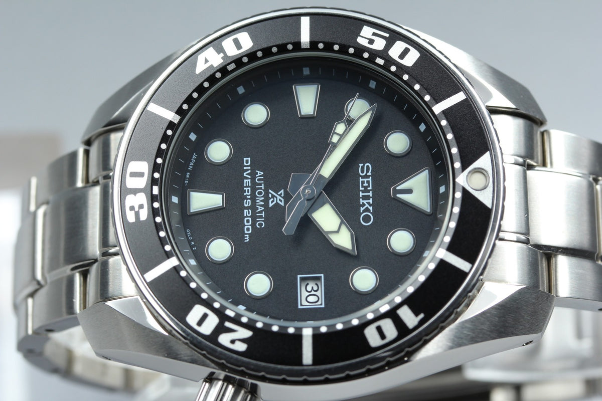 SEIKO Prospex 6R15-00G0 SBDC031 Divers Black 44mm Automatic Men's Watch JAPAN