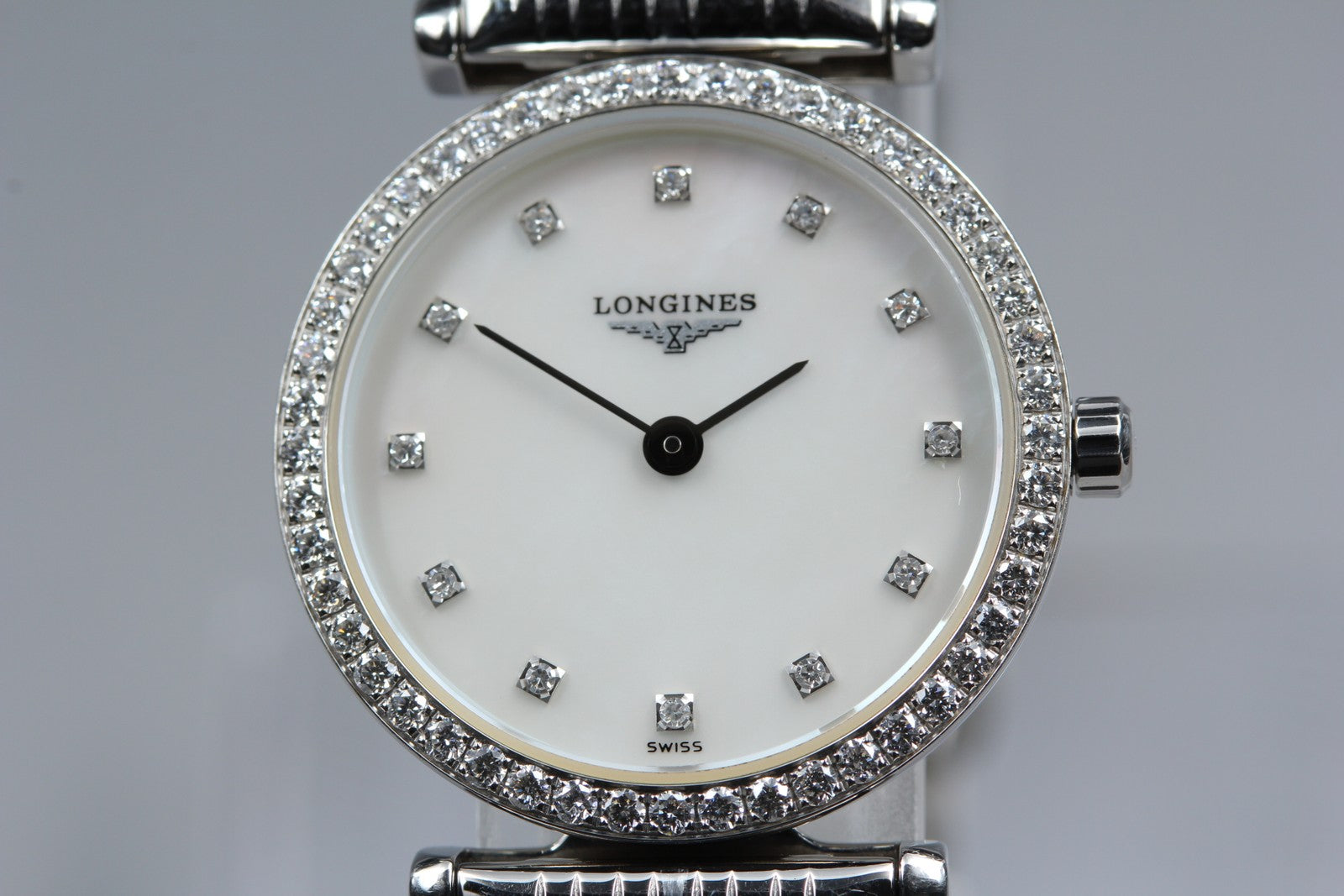 LONGINES La Grande Classique L4.241.0 White Diamond Women's Quartz Watch [Box]