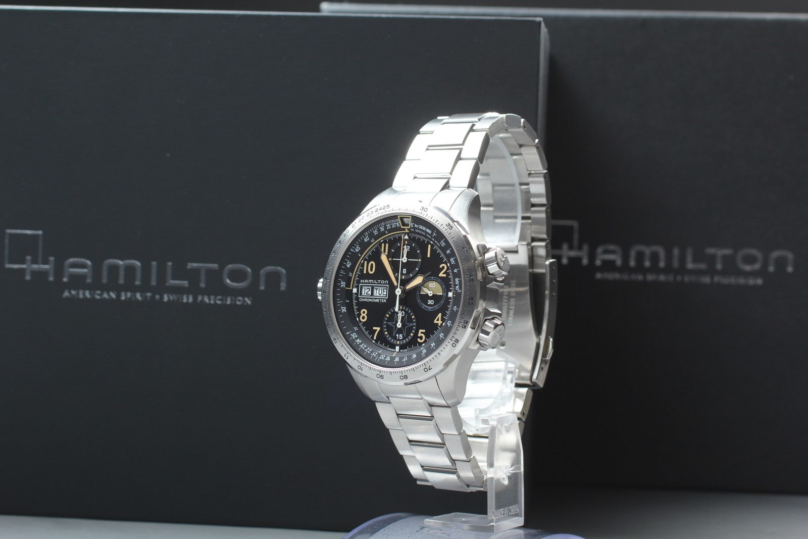 [Limited Box] Hamilton Khaki X-Wind Chronometer H777960 45mm AT Men's Watch