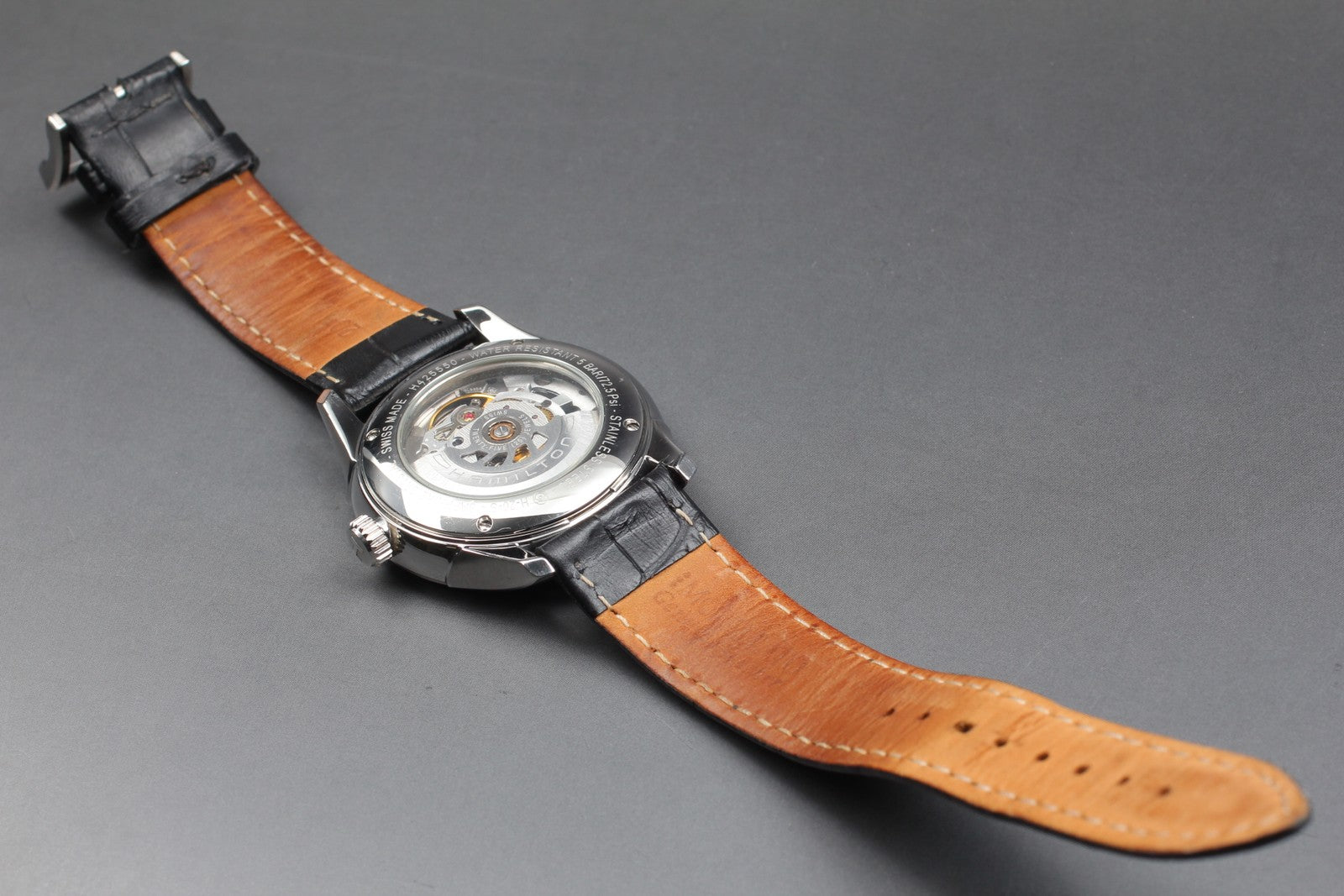 [Exc+5 Box] Hamilton Jazzmaster Viewmatic H425550 Automatic Skeleton Men’s Watch