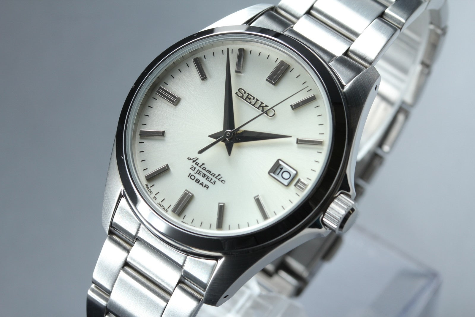N MINT*Box SEIKO 4R35-03X0 SZSB011 Mechanical Automatic Silver Men's Watch 40mm