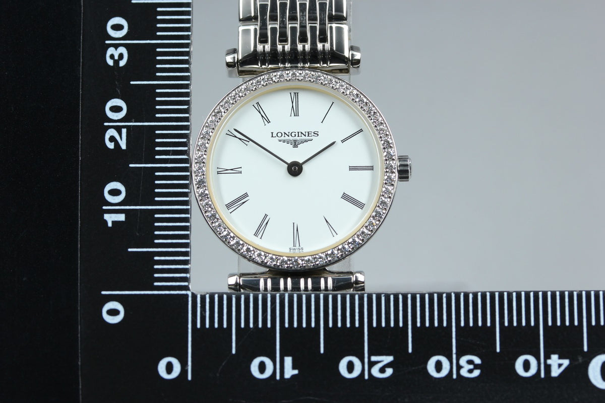 LONGINES La Grande Classique L4.241.0 Diamond Bezel Women's Quartz Watch [Box]