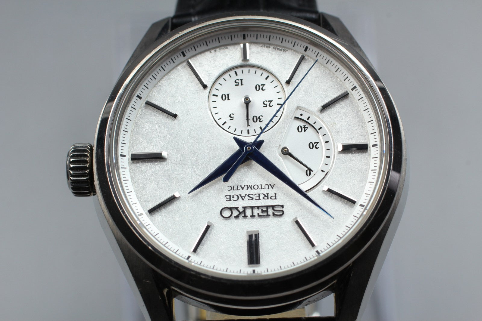 [Exc+5] SEIKO Presage Prestige Line 6R27-00H0 SARW041 AT White Men's Watch JAPAN