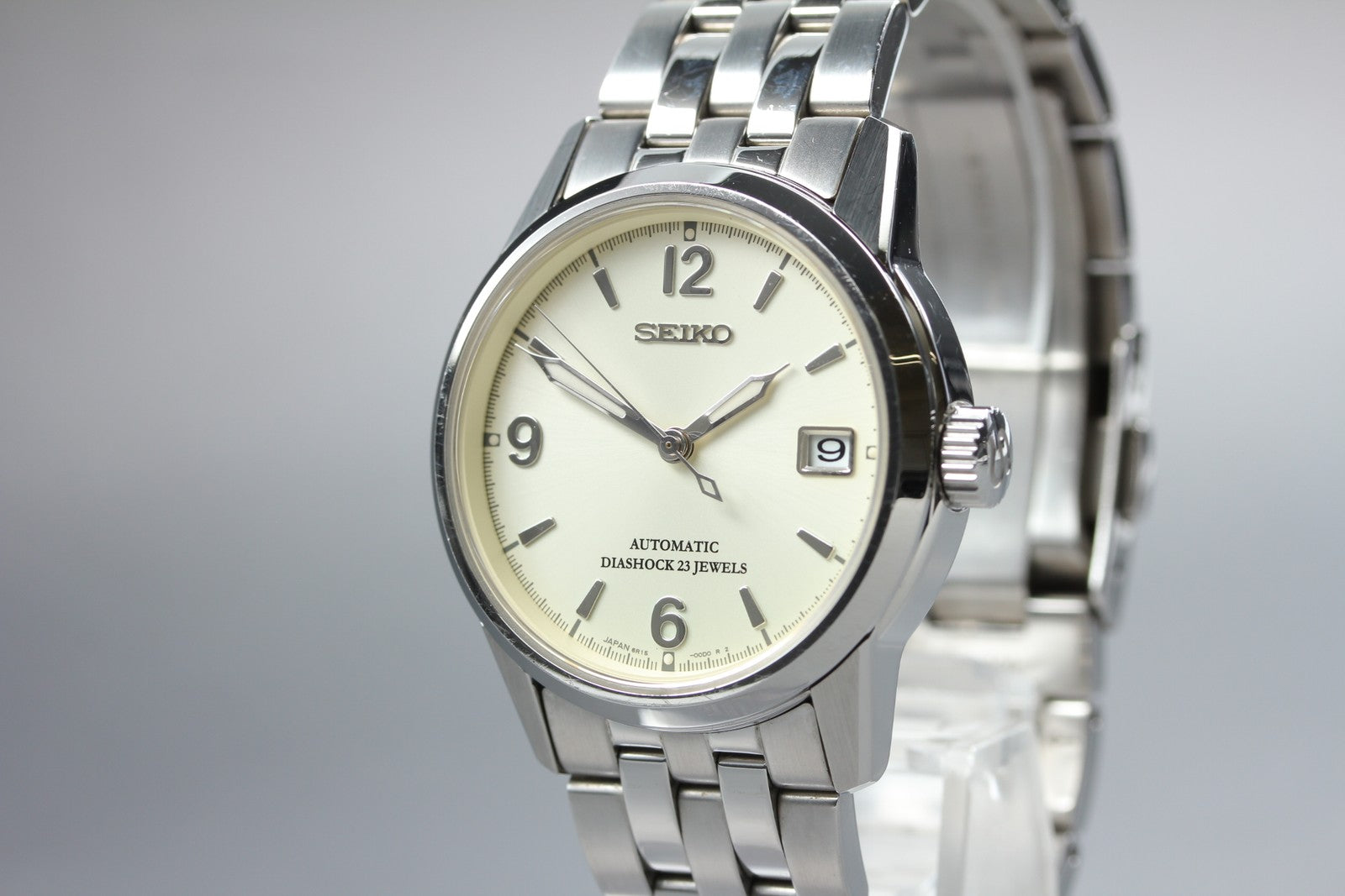 SEIKO SPIRIT 6R15-00B0 SCVS009 Date 36mm Automatic Men’s Watch JAPAN