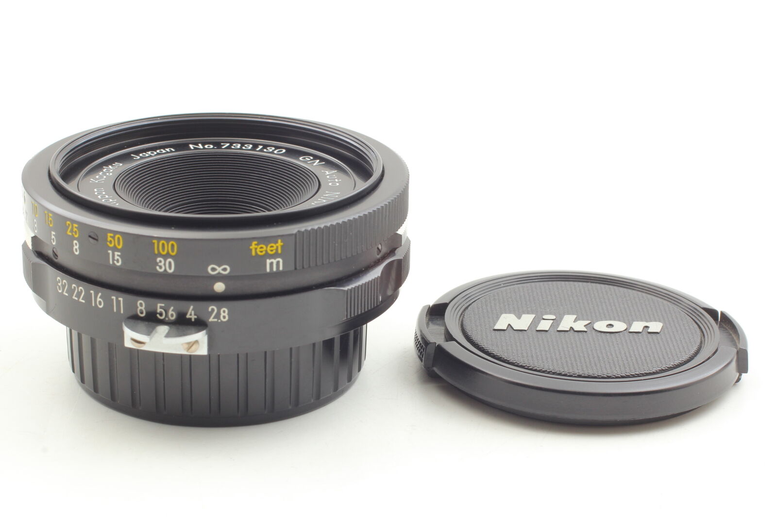 [ MINT ] Nikon GN Auto Nikkor 45mm f2.8 Non-Ai Pancake MF Lens From JAPAN