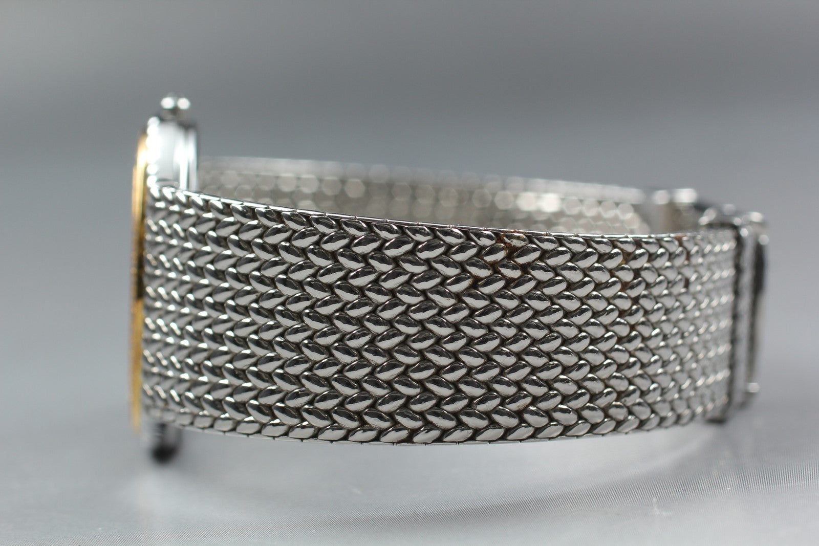 [Near MINT-] SEIKO CREDOR 8N70-6140 31mm Diamond Unisex Quartz Watch JAPAN