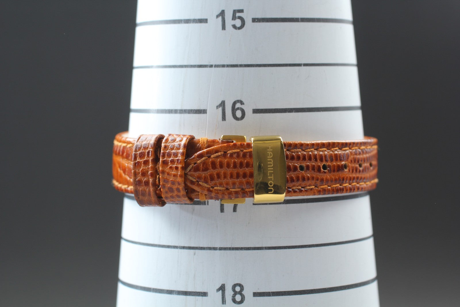 [Exc+5] HAMILTON Ventura H241010 Brown Gold 24mm Quartz Women's Watch