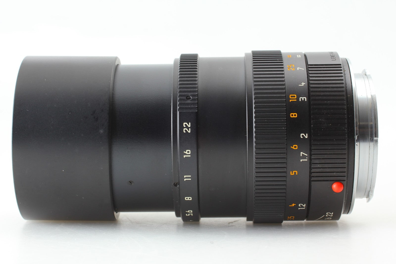 [MINT w/Case] Leica Elmarit M 90mm f2.8 E46 Black Lens From JAPAN