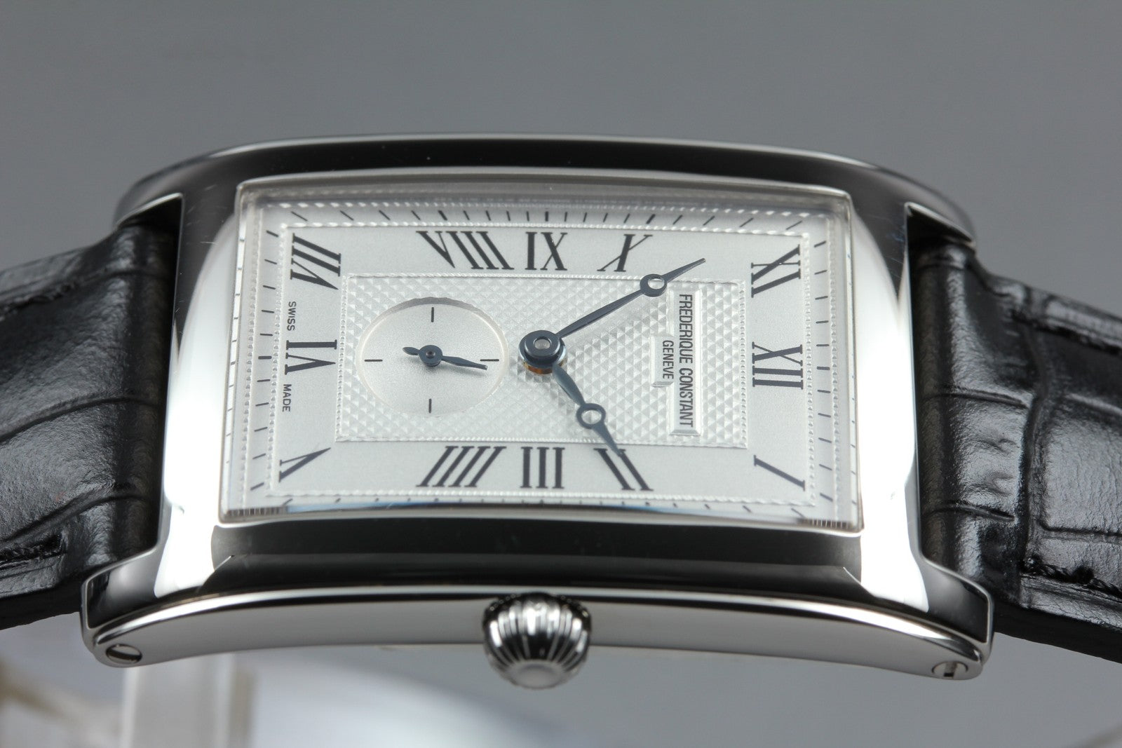 Frederique Constant FC-200/235XC25/6 26mm Silver Black Men's Quartz Watch [Box]