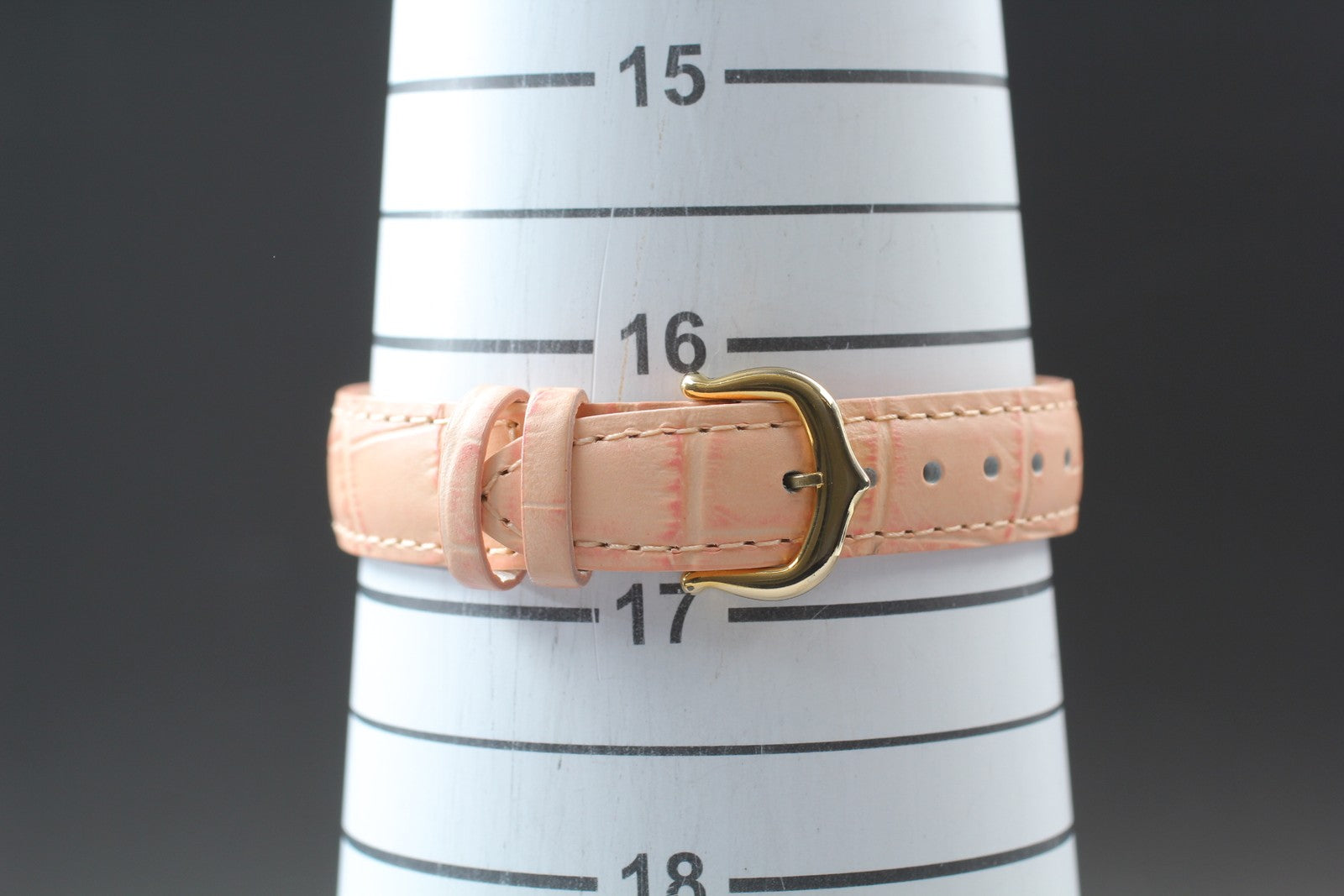 Vintage Cartier Must Colisee Vermeil 590002 Gold Pink 23mm Women's Quartz Watch
