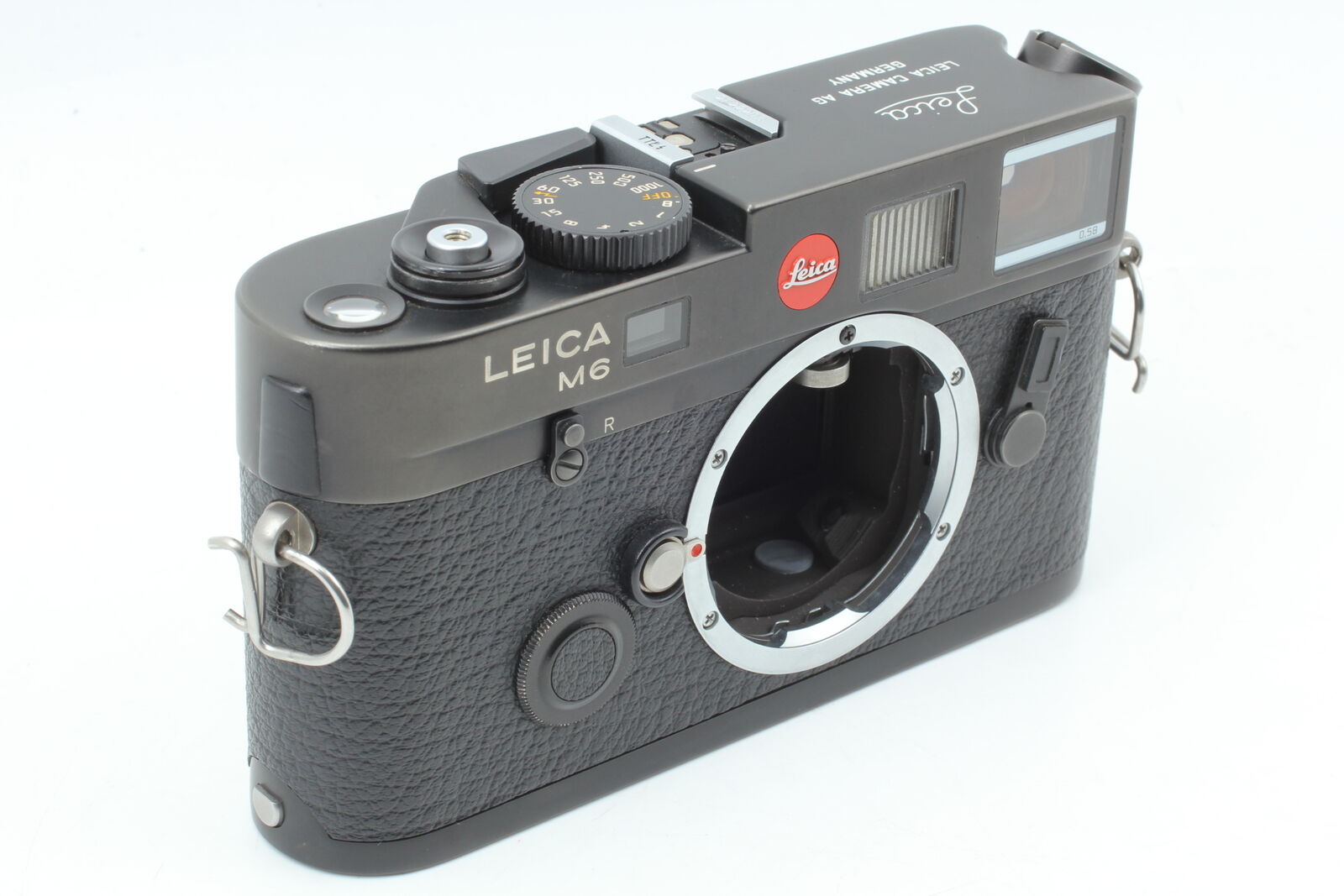 [N MINT w/Case] Leica M6 Black 0.58 TTL Rangefinder 35mm Film Camera From JAPAN