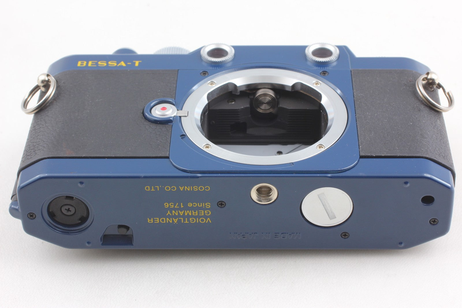 [MINT w/Finder] Voigtlander BESSA-T Helier 101th Anniversary Navy Blue JAPAN