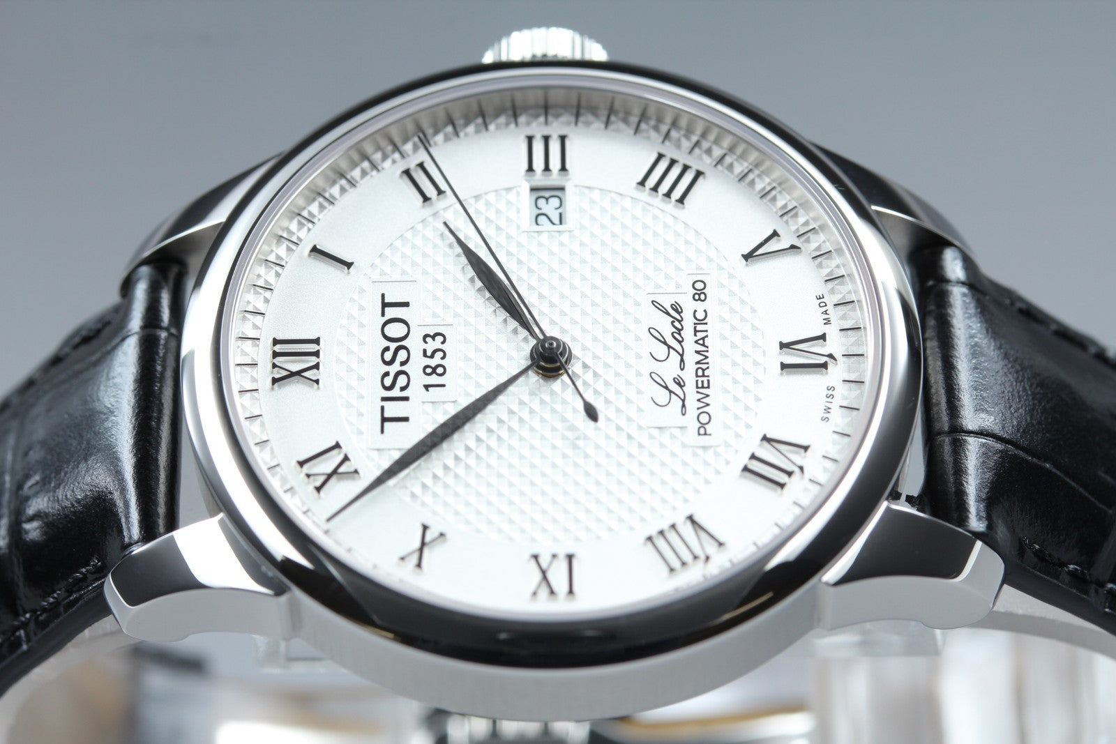 TISSOT Le Locle Powermatic 80 T006407B Automatic Date Men's Watch 39mm JAPAN Box