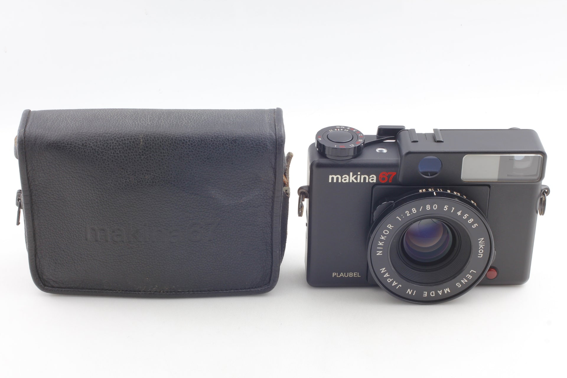 [MINT] Meter Work Plaubel Makina 67 Rangefinder Film Camera 6x7 From JAPAN #10001168